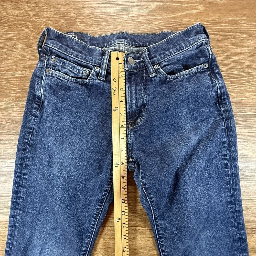 Abercrombie & Fitch Kennan Straight Jeans Men's 28x30 Stretch Medium Wash Casual
